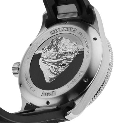 Montblanc 1858 Iced Black Sea 41mm Orologio Uomo 129372 - immagine 3