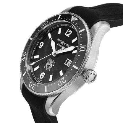 Montblanc 1858 Iced Black Sea 41mm Orologio Uomo 129372 - immagine 5