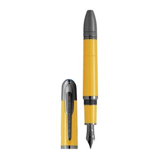 Montblanc Grandi Personaggi Enzo Ferrari Edizione Speciale Giallo Modena Stilografica 130661