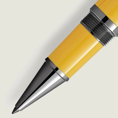 Montblanc Grandi personaggi Enzo Ferrari Edizione Speciale Giallo Modena Rollerball 130662 - immagine 2