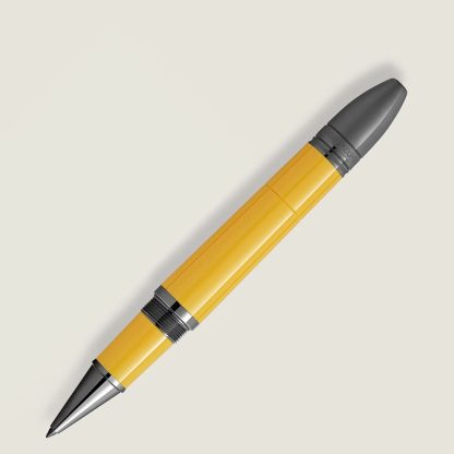Montblanc Grandi personaggi Enzo Ferrari Edizione Speciale Giallo Modena Rollerball 130662 - immagine 3