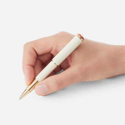 Montblanc Heritage Rouge et Noir Baby Edizione Speciale Roller color avorio 128122 - immagine 4