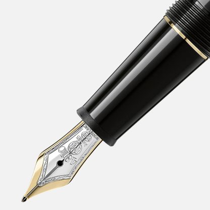 Montblanc Meisterstuck Stilografica rivestita in oro 132464 - immagine 2