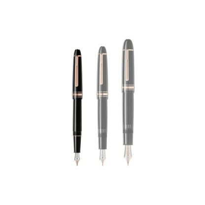 Montblanc Meisterstuck stilografica rivestita in oro rosa 132485 - immagine 4