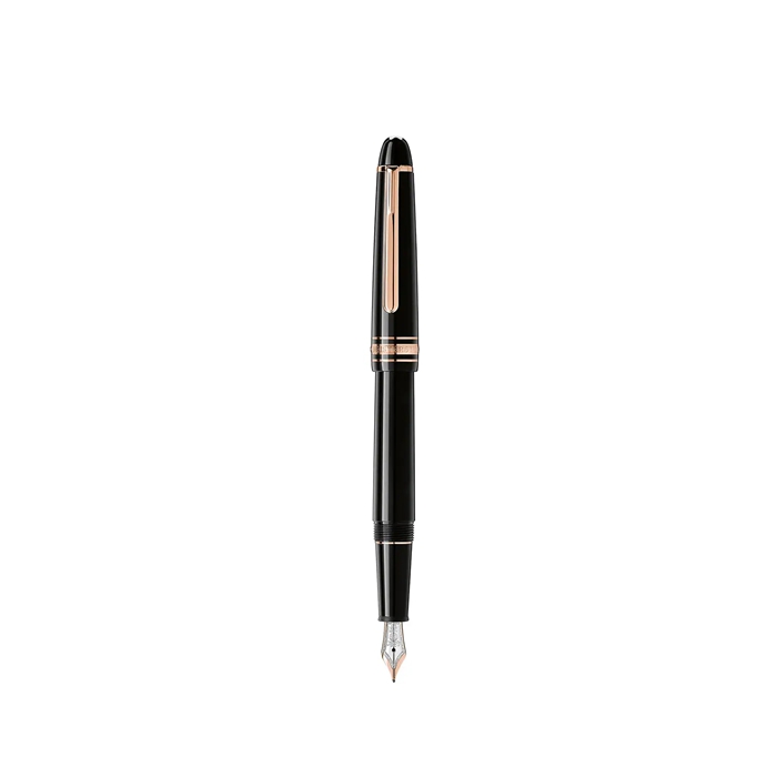 Montblanc Meisterstuck stilografica rivestita in oro rosa 132485