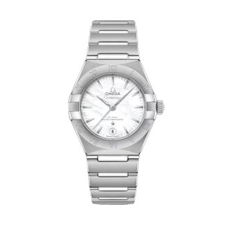 Omega Constellation 29mm acciaio su acciaio Orologio da donna O13110292005001