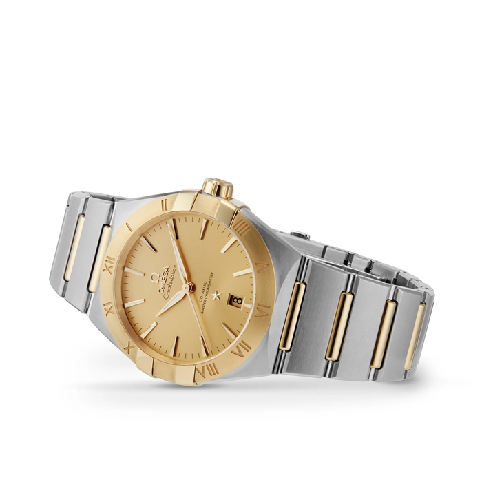 Omega Constellation 39 mm acciaio - oro giallo su acciaio - oro giallo O13120392008001 - immagine 2