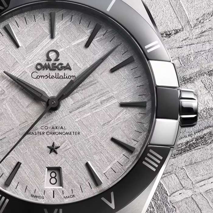 Omega Constellation 41 mm acciaio su acciaio O13130412199001 - immagine 3