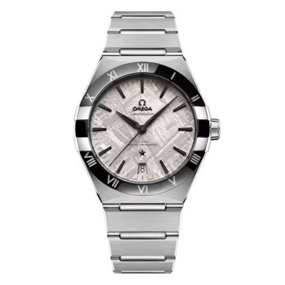Omega Constellation 41 mm acciaio su acciaio O13130412199001