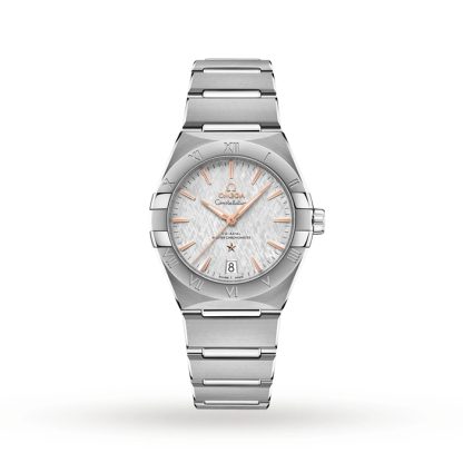 Omega Constellation Co-Axial 36mm Orologio Uomo Grigio O13110362006001