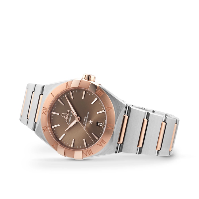 Omega Constellation Co-Axial 36mm Orologio Uomo Marrone O13120362013001 - immagine 3