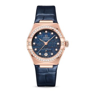 Omega Constellation Co-Axial Master Chronometer 29mm Ladies Watch Blu O13158292099006