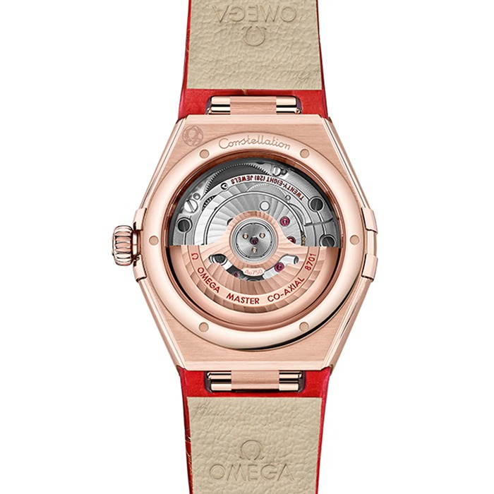 Omega Constellation Co-Axial Master Chronometer 29mm Ladies Watch Red O13158292099005 - immagine 2