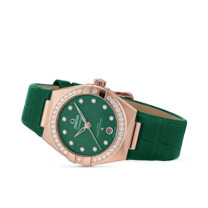 Omega Constellation Co-Axial Master Chronometer 29mm Ladies Watch Verde O13158292099004 - immagine 3