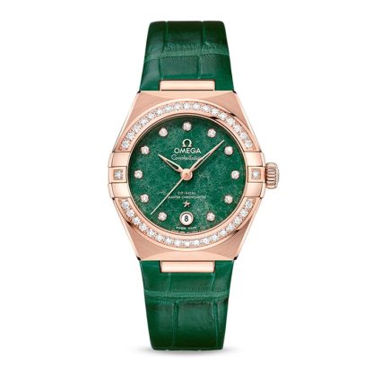 Omega Constellation Co-Axial Master Chronometer 29mm Ladies Watch Verde O13158292099004