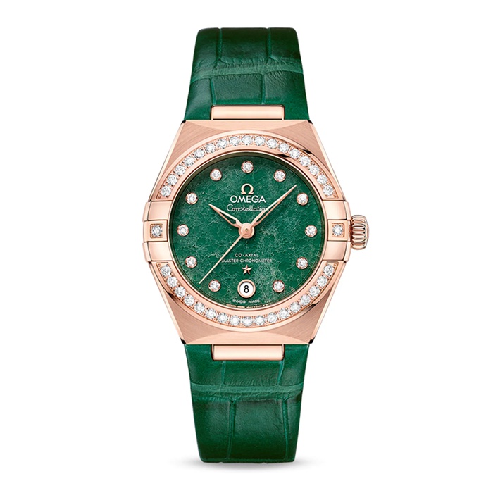Omega Constellation Co-Axial Master Chronometer 29mm Ladies Watch Verde O13158292099004