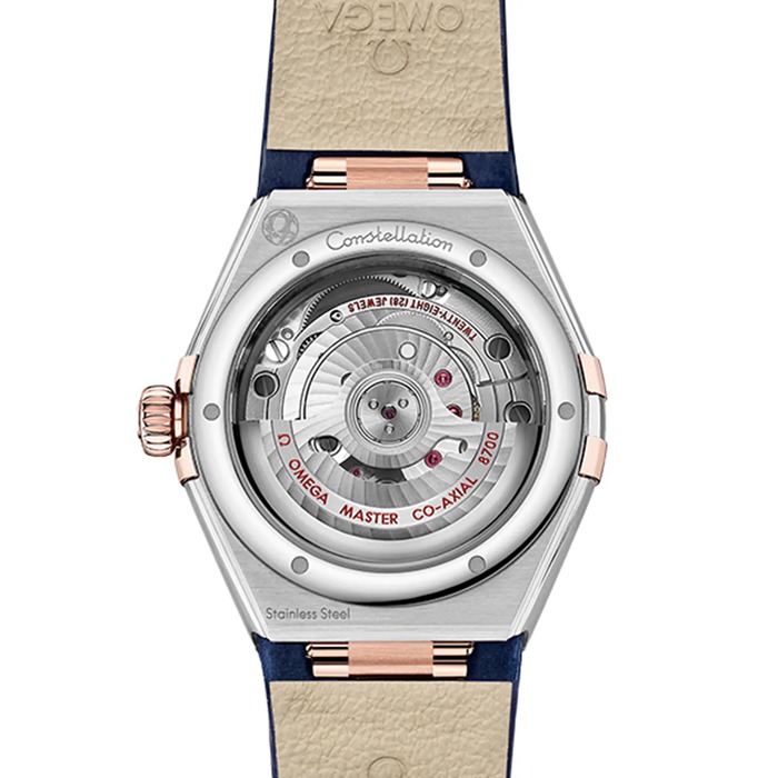 Omega Constellation Co-Axial Master Chronometer 29mm Orologio da donna blu O13123292099003 - immagine 2