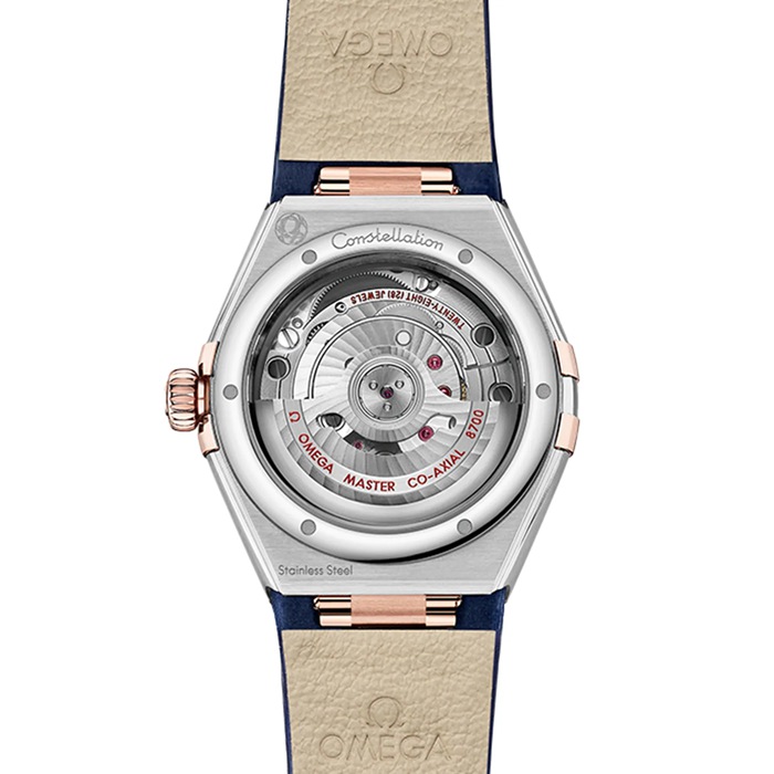 Omega Constellation Co-Axial Master Chronometer 29mm Orologio da donna blu O13128292099003 - immagine 2