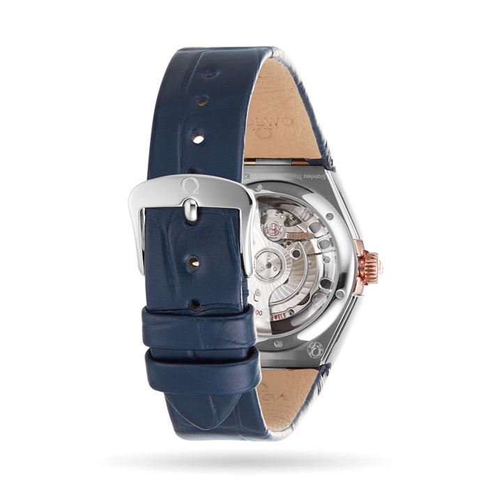 Omega Constellation Co-Axial Master Chronometer 29mm Orologio da donna blu O13128292099003 - immagine 4