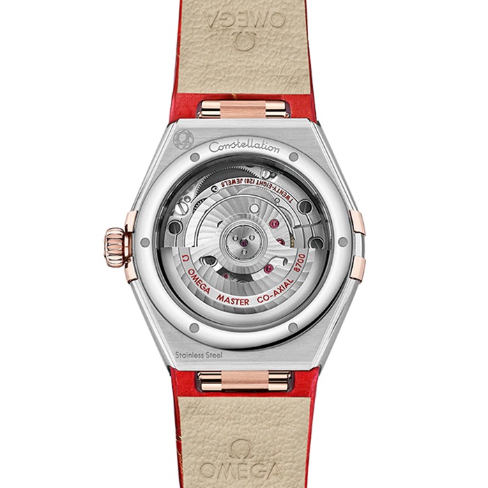 Omega Constellation Co-Axial Master Chronometer 29mm Orologio da donna rosso O13128292099002 - immagine 2