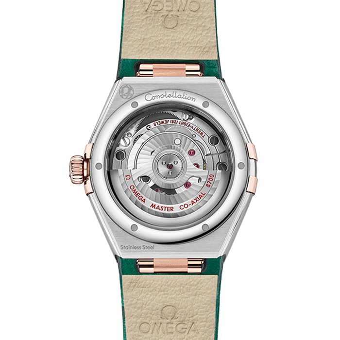 Omega Constellation Co-Axial Master Chronometer 29mm Orologio da donna verde O13123292099001 - immagine 2
