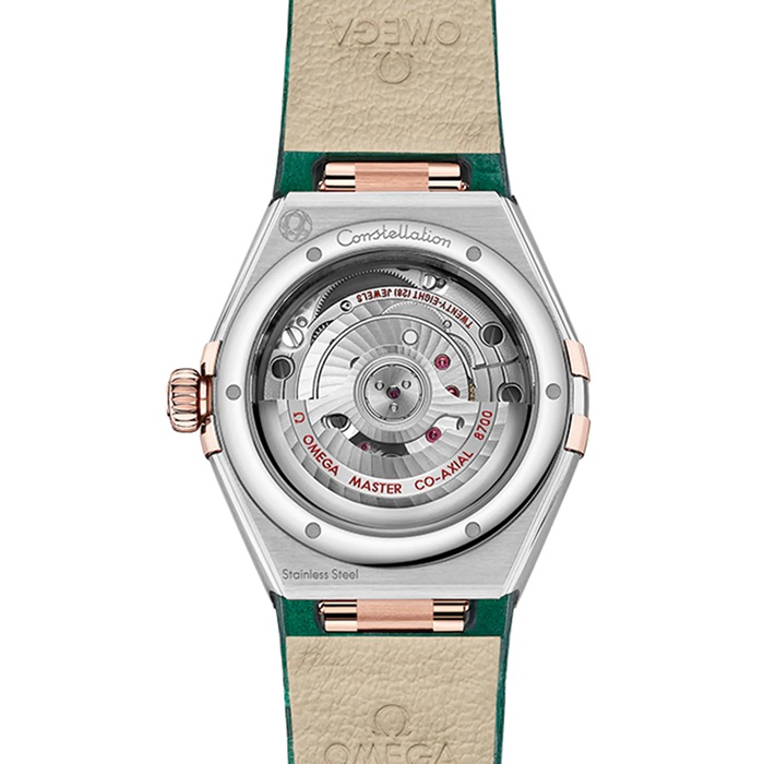 Omega Constellation Co-Axial Master Chronometer 29mm Orologio da donna verde O13128292099001 - immagine 2