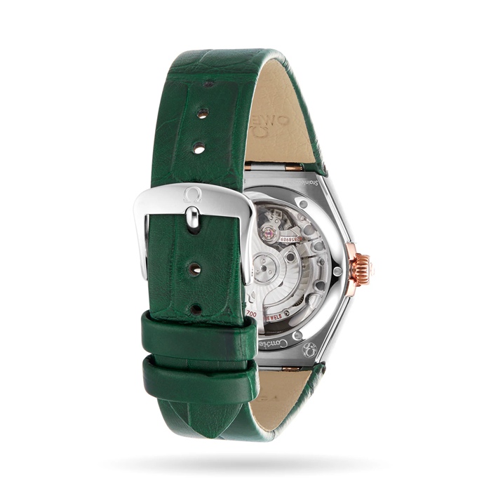 Omega Constellation Co-Axial Master Chronometer 29mm Orologio da donna verde O13128292099001 - immagine 4