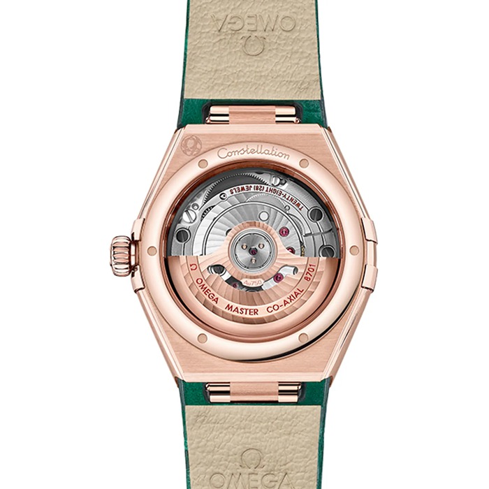Omega Constellation Co-Axial Master Chronometer 29mm Orologio da donna verde O13153292099002 - immagine 2