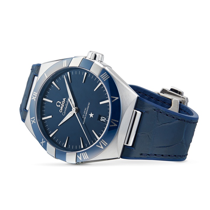 Omega Constellation Co-Axial Master Chronometer 41mm Orologio Uomo Blu O13133412103001 - immagine 3