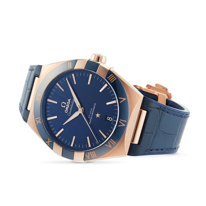 Omega Constellation Co-Axial Master Chronometer 41mm Orologio Uomo Oro Rosa O13163412103001 - immagine 4