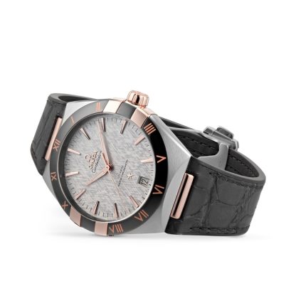 Omega Constellation Co-Axial Master Chronometer 41mm Uomo Orologio Grigio O13123412106001 - immagine 2