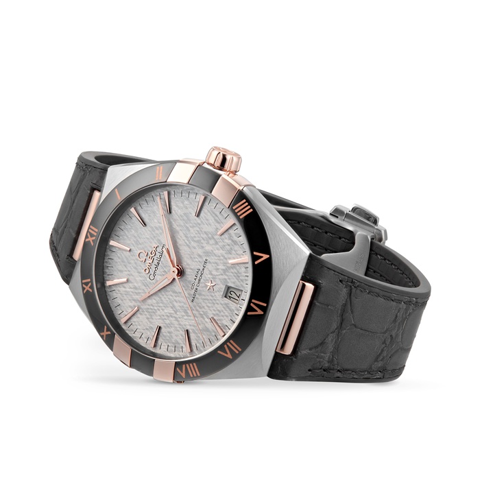 Omega Constellation Co-Axial Master Chronometer 41mm Uomo Orologio Grigio O13123412106001 - immagine 2