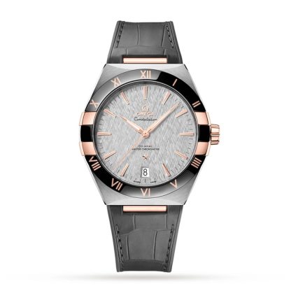 Omega Constellation Co-Axial Master Chronometer 41mm Uomo Orologio Grigio O13123412106001