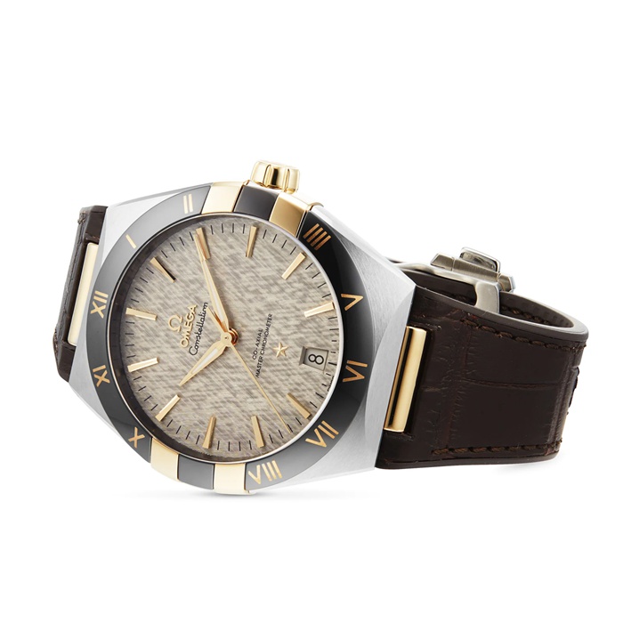 Omega Constellation Co-Axial Master Chronometer 41mm Uomo Orologio Grigio O13123412106002 - immagine 3