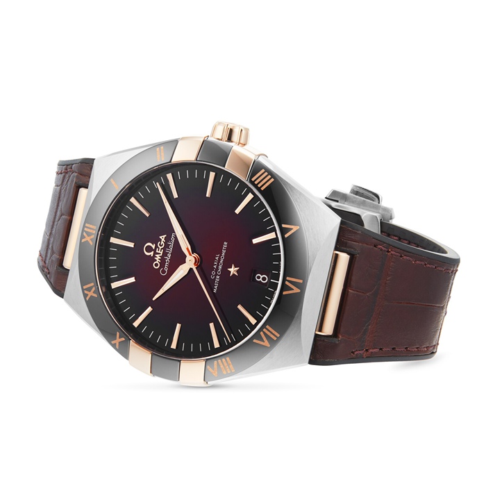 Omega Constellation Co-Axial Master Chronometer 41mm Uomo Orologio Rosso O13123412111001 - immagine 3
