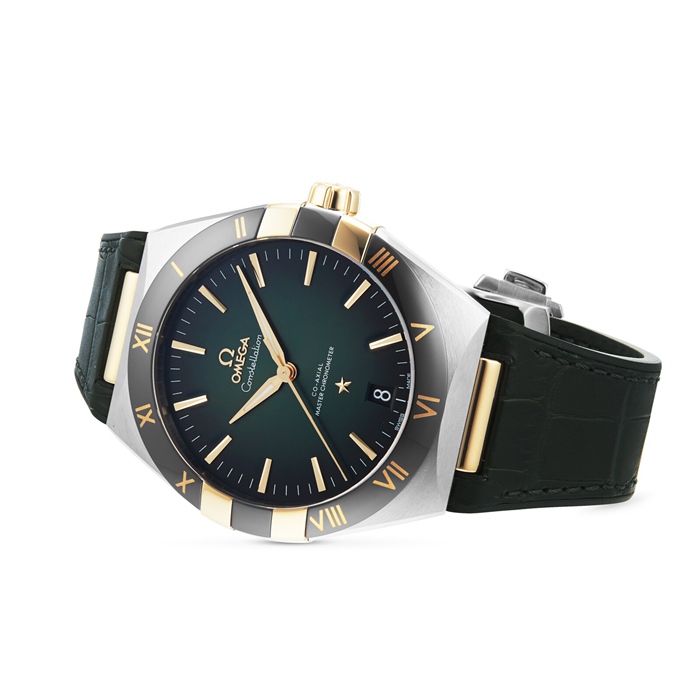 Omega Constellation Co-Axial Master Chronometer 41mm Uomo Orologio Verde O13123412110001 - immagine 3
