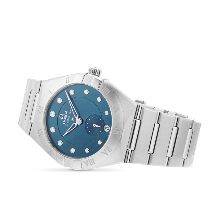 Omega Constellation Co-Axial Master Chronometer Piccoli secondi 34mm Orologio da donna O13110342053001 - immagine 4
