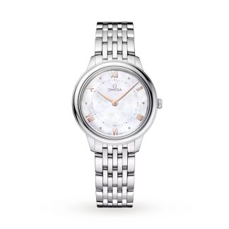 Omega De Ville Prestige 30 mm acciaio su acciaio O43410306005001