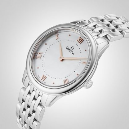 Omega De Ville Prestige 30 mm acciaio su acciaio O43410306005001 - immagine 5