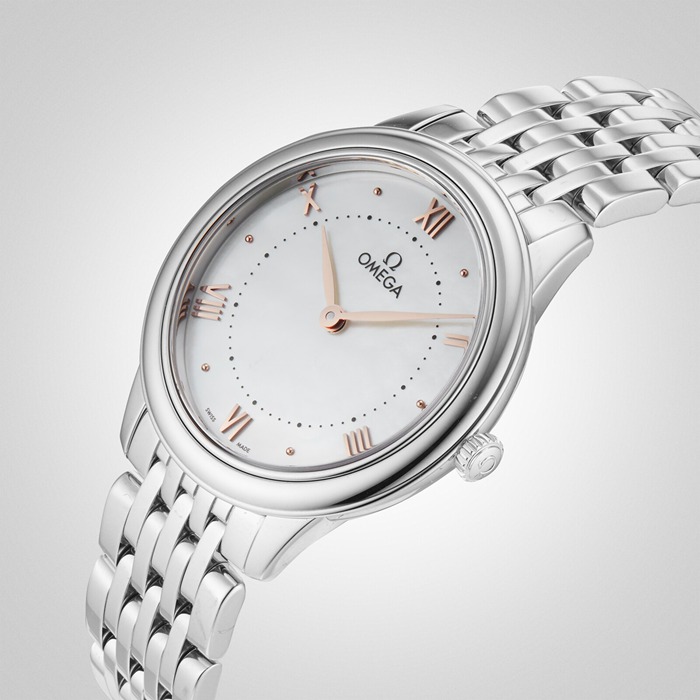 Omega De Ville Prestige 30 mm acciaio su acciaio O43410306005001 - immagine 5