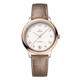 Omega De Ville Prestige 34mm Orologio da donna Argento O43423342052001