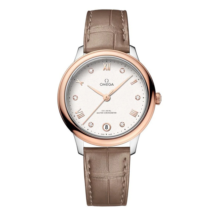 Omega De Ville Prestige 34mm Orologio da donna Argento O43423342052001