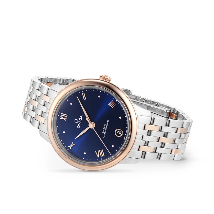 Omega De Ville Prestige 34mm Orologio da donna blu O43420342003001 - immagine 3