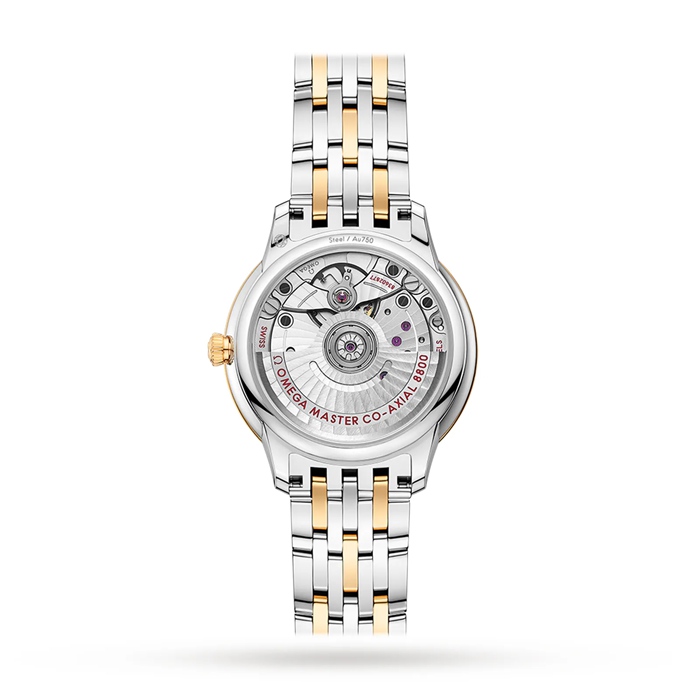 Omega De Ville Prestige Co-Axial Master Chronometer 34mm Donna Orologio Bianco O43420342005002 - immagine 2