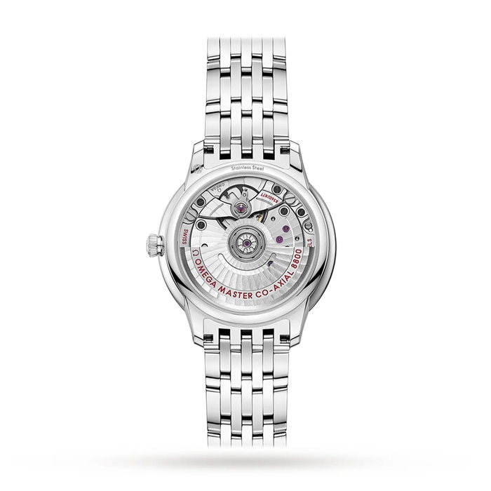 Omega De Ville Prestige Co-Axial Master Chronometer 34mm Orologio da donna Argento O43410342002001 - immagine 2
