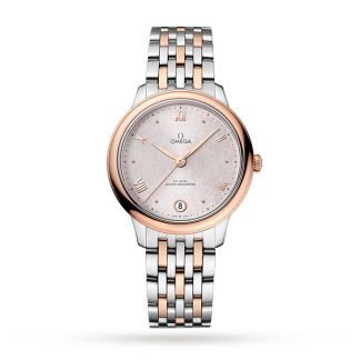 Omega De Ville Prestige Co-Axial Master Chronometer 34mm Orologio da donna Argento O43420342002003