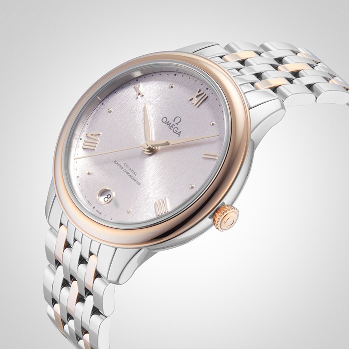Omega De Ville Prestige Co-Axial Master Chronometer 34mm Orologio da donna Argento O43420342002003 - immagine 5