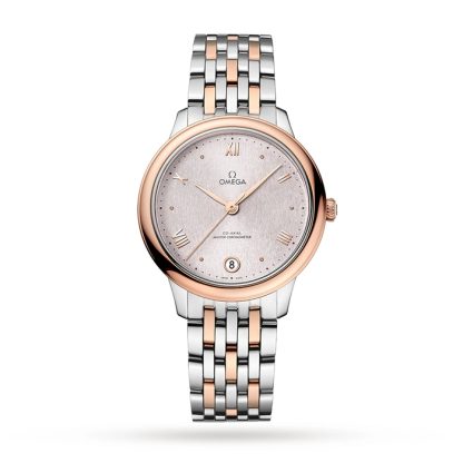 Omega De Ville Prestige Co-Axial Master Chronometer 34mm Orologio da donna Argento O43420342002003