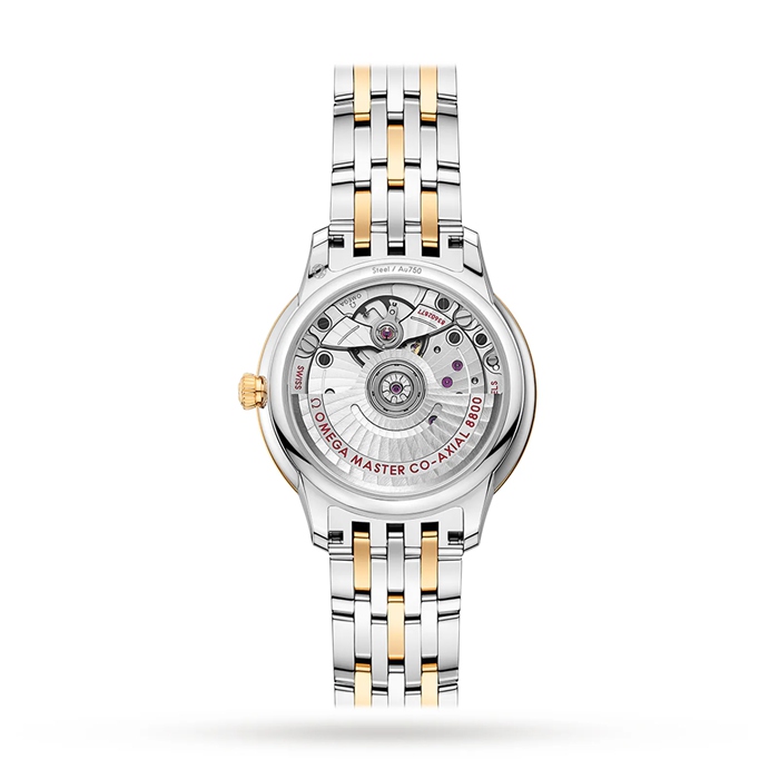 Omega De Ville Prestige Co-Axial Master Chronometer 34mm Orologio da donna Champagne O43420342008001 - immagine 2