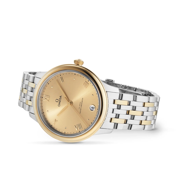 Omega De Ville Prestige Co-Axial Master Chronometer 34mm Orologio da donna Champagne O43420342008001 - immagine 3